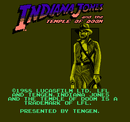 印地安纳琼斯 - 魔宫传奇 (美版) (Unl) (动作)